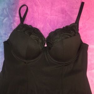 Black Bra and waist Trainer